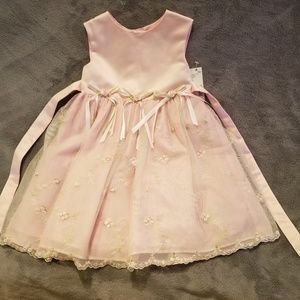 Pink Toddler Dressy Dress 3T